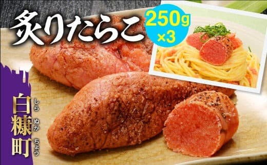 炙りたらこ【250g×3】_T012-0471