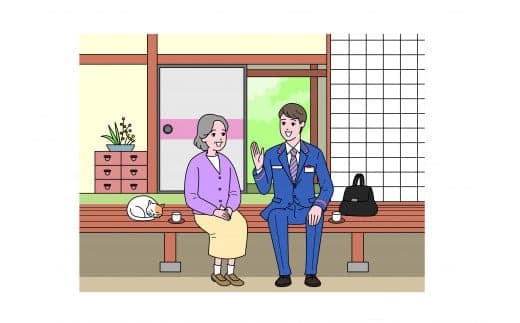 日本郵便 郵便局のみまもりサービス「みまもり訪問サービス」(6カ月)_I058-0253