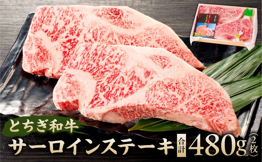 とちぎ和牛サーロインステーキ ns032-004 【 牛肉 ブランド牛 黒毛和牛 ステーキ サーロイン 】 (管理コード:ns032-004)