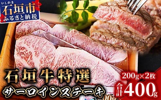 TA-2 石垣牛サーロインステーキ200g×2枚 (管理コード:TA-2)