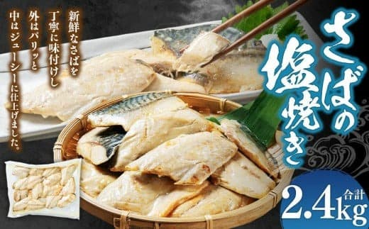 さばの塩焼き 合計2.4kg